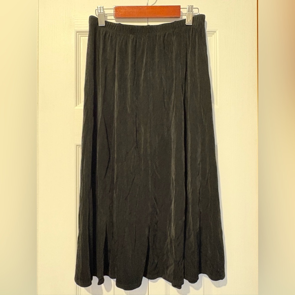 Chico's Classic Black Maxi Skirt